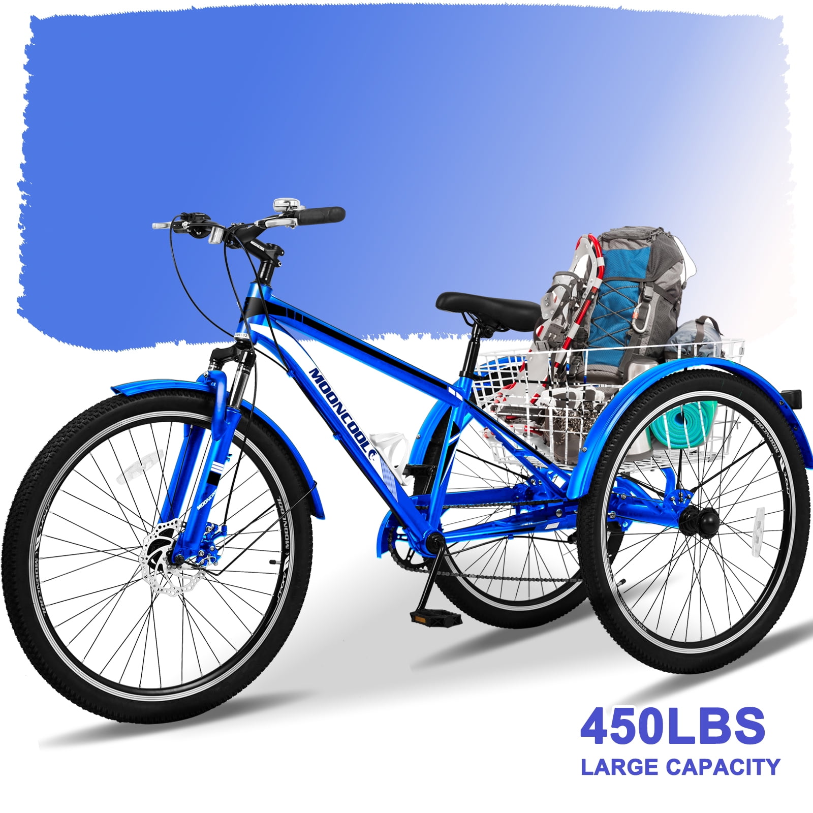 triciclo adulto Lilypelle, bicicleta de tres ruedas Argentina