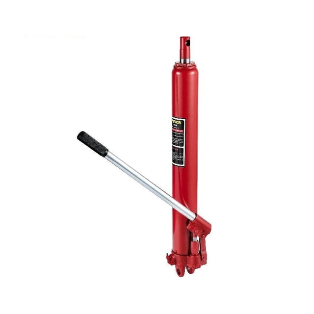 Hydraulic Long Jack 3 Tons/4 Tons Capacity With Single Piston Pump And Clevis Base Manual Cherry Picker W/Handle ,Easy to Use