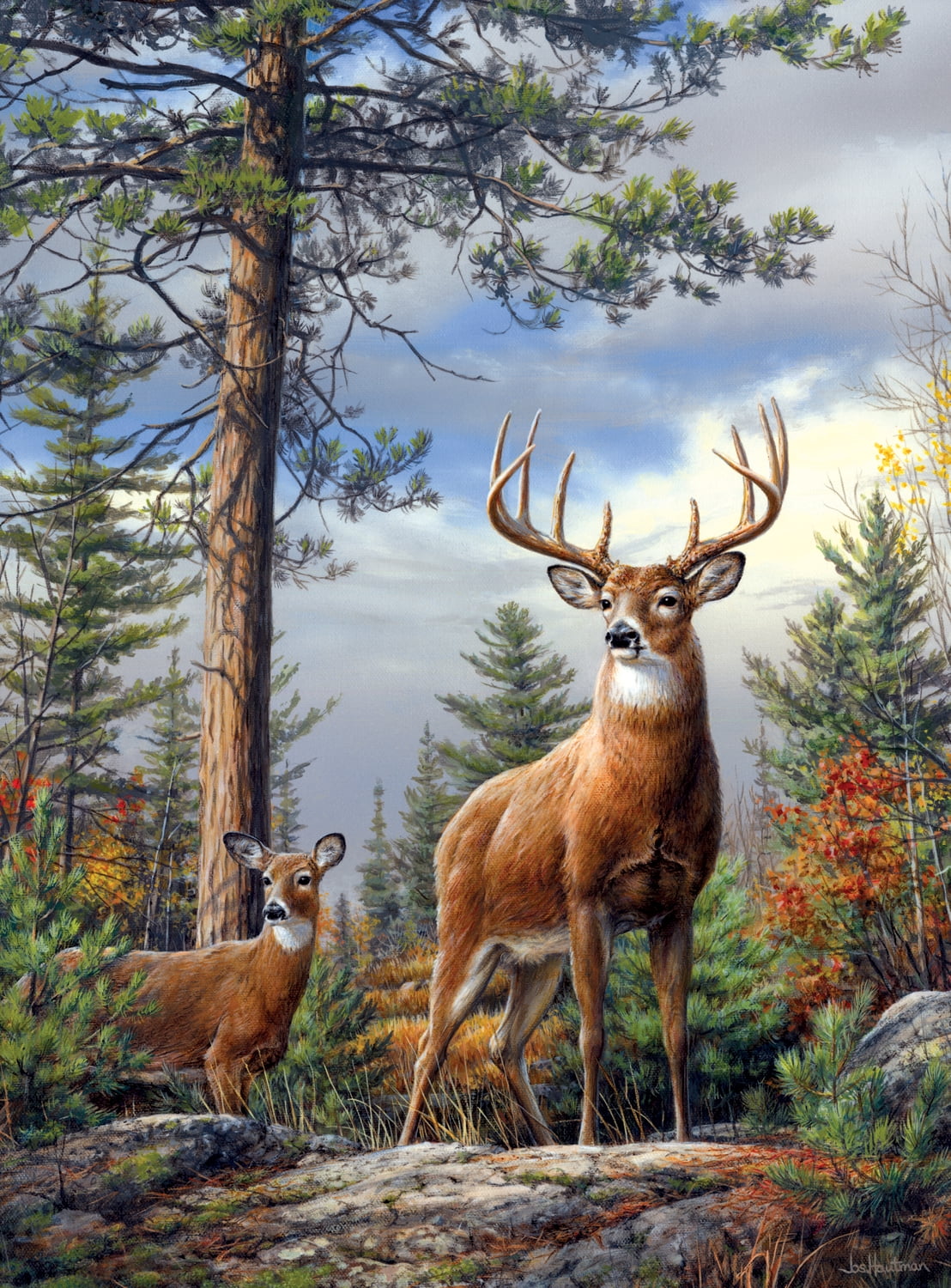 Buffalo Games - Hautman Brothers Collection - Standing Proud Puzzle - 1000 Piece Jigsaw Puzzle