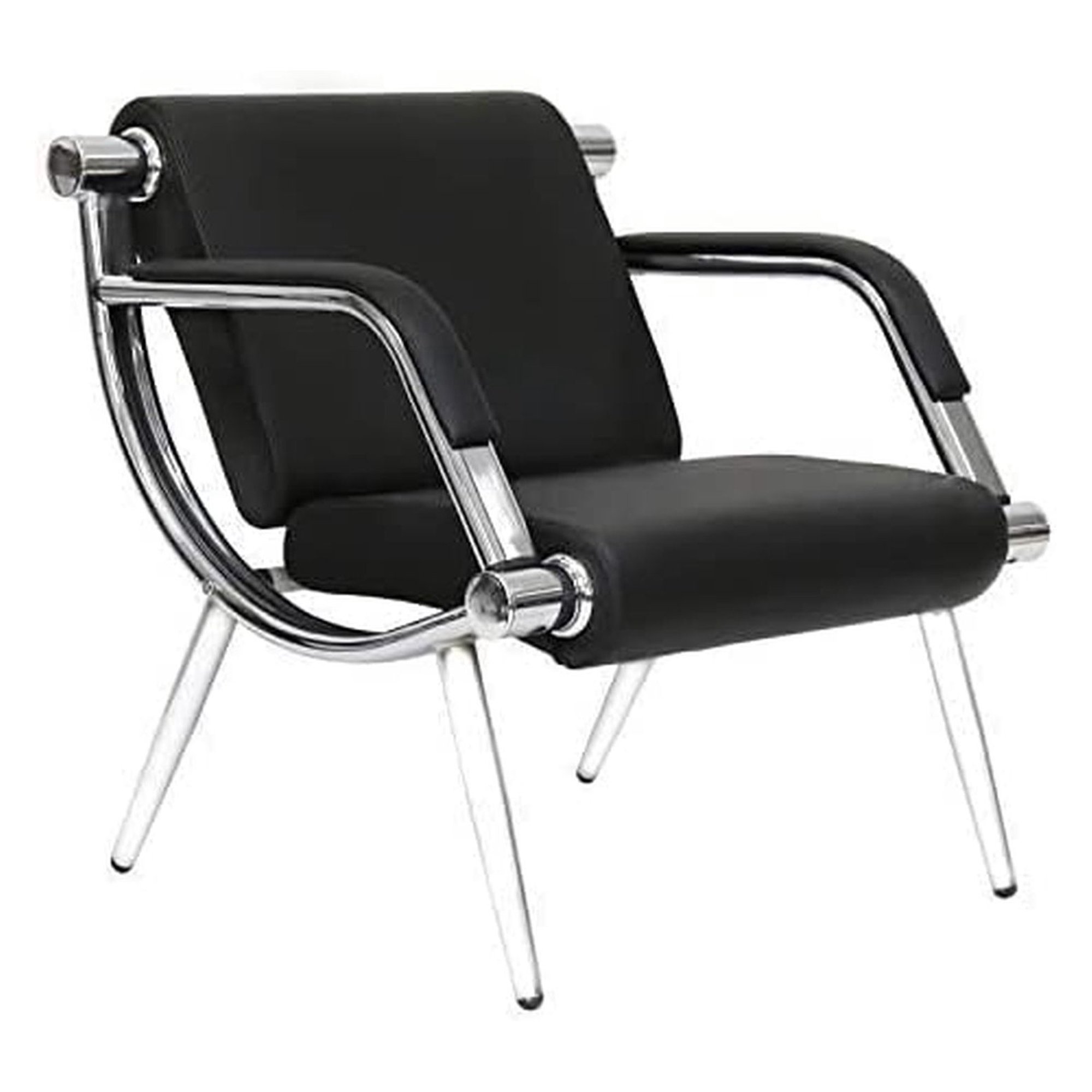 black leather waiting room chairs product