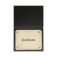 thumbnail image 6 of Universal UNV76895 8 in. x 10 in. A4 Certificate/Document Cover - Black (6/Pack), 6 of 6