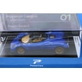 thumbnail image 3 of Pagani Zonda F, Argentina Blue - Kinsmart H01 - 1/64 Scale Diecast Model Car, 3 of 5