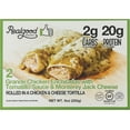 thumbnail image 2 of (2 pack) Real Good Foods Grande Chicken Enchiladas Realgood Foods Co. Grande Chicken Enchiladas, Fully Cooked, 2 Count, 9 oz (Frozen), 2 of 5