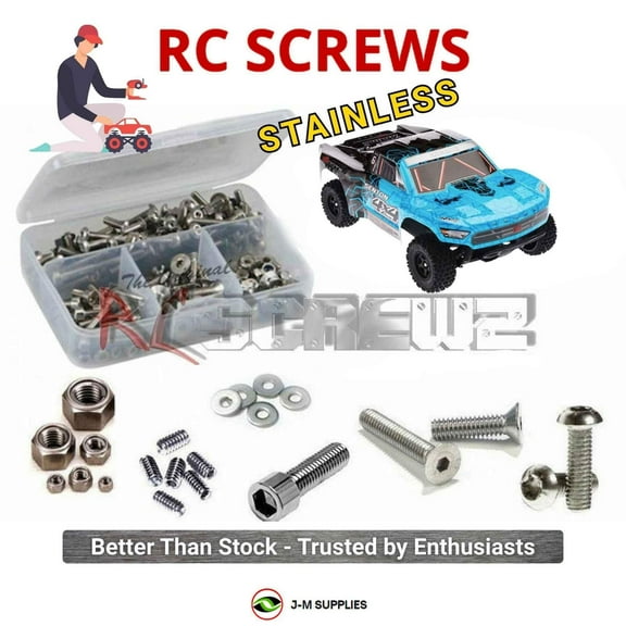 RCScrewZ Stainless Screw Kit arrm017 for Arrma RC Senton 4x4 1/10 AR102667/78 RC Car | SET