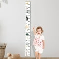 thumbnail image 4 of Baby Growth Chart Canvas Wall Hanging Measuring Rulers for Kids Boys Girls Room Decoration Nursery Removable Height and Growth Chart - Home Decoration Measuring Board Foldable 7.9 x 79 inch, 4 of 6