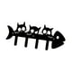 thumbnail image 3 of Perchero con Gancho para Llaves, Decoración Moderna, Colgador de Ropa Negro para Pared, para Porche, Balcón, Puerta de Entrada, Pasillo, Bufanda, 3 of 9