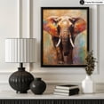 thumbnail image 3 of Poster Master Elephant Poster - Portrait Print - Trendy Art - Watercolor Art - Modern Art - Gift for Men, Women & Animal Lover - Great Decor for Living Room or Kid's Room - 11x14 UNFRAMED Wall Art, 3 of 4