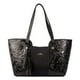 thumbnail image 1 of Bolso de Dama AngeLozano  De Piel Sintetico Charol con Cincelado Modelo Mazatlan Negro, 1 of 6