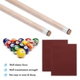 thumbnail image 4 of OULII Billiard Cues 6Pcs Rectangular Sandpaper Sheets 11x9x0.04in, 4 of 7