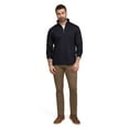 thumbnail image 2 of Chaps Men's & Big Men's Camden Quarter Zip Knit Sweater, Sizes S-2XL, 2 of 8