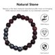 thumbnail image 3 of Pulsera de protección Pulseras de piedra de ojo de tigre de obsidiana para protección que traen suerte y prosperidad, 3 of 5