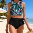 thumbnail image 1 of Trajes de baño para mujer, conjunto de bikini para mujer, trajes de baño de dos piezas estampados, traje de baño, trajes de baño para mujer, trajes de baño para mujer, trajes de baño de moda de playa, 1 of 8