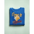 thumbnail image 3 of Welcome Vibes - Open Sign Emoji Graphic Men's Sweatshirt, 3 of 4
