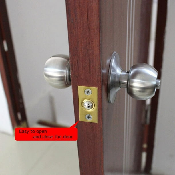 Cerradura de cuentas para puerta de gabinete, pestillos de puerta invisibles ajustables para puerta de madera