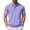 Purple(white Stripes), variant on COOFANDY Men's Striped Polo Shirt Casual Knit Short Sleeve Golf Shirts Lightweight Fashion Collared T Shirts