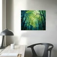 thumbnail image 3 of COMIO Startonight Canvas Wall Art Decor Abstract Seven Colored Trees Painting for Living Room, 3 of 4