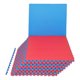 thumbnail image 5 of Piso Tapete Tatami Bicolor Artes Marciales Azul Centurfit 100 X 100cm 10m2, 5 of 5