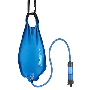 LifeStraw Flex Water Filter with Gravity Bag, Blue