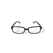 Walmart Men's FM6014 Rectangular Prescription Eyeglasses with Case, Black