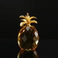 thumbnail image 4 of Vikakiooze Home Decor , Pineapple Crystal Glass Figure Paperweight Ornament Feng Shui Decor ion, 4 of 8