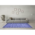 thumbnail image 3 of Ahgly Company Indoor Rectangle Persian Blue Traditional Area Rugs, 4' x 6', 3 of 4