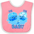 thumbnail image 3 of Inktastic Ice Ice Baby Boys or Girls Baby Bib, 3 of 4