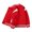 Red, variant on Qopobobo Kids Bomber Jacket Kids Varsity Jacket Girls Boys Baseball Jacket Bomber Coat School Uniform with Pocket Blue,1-2 Years