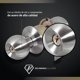 thumbnail image 5 of Cerradura Chapa Perilla Puerta Recamara Acero Inoxidable, 5 of 7