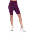 thumbnail image 4 of BSP Women's Active High Waist Biker Shorts With Mesh Panel & Pockets, 4 of 4
