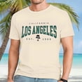 thumbnail image 3 of Los Angeles Graphic Tees for Men 2026 Summer Casual Short Sleeve Crewneck West Coast T Shirts Streetwear, 3 of 5
