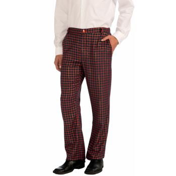 mens plaid christmas dress pants