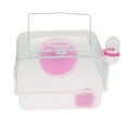 thumbnail image 4 of 2PCS Portable Pet Hamster Cage Guinea Gerbils Mice House Small Animal Cage - for Hamsters and Gerbils, 4 of 9