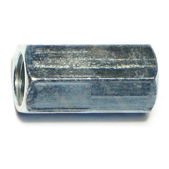 3/8"-16 to 1/2"-13 x 1-1/4" Zinc Rod Coupling Nuts CPLNT-103 (6 pcs.)