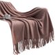 thumbnail image 1 of Manta De Punto Bedsure, Suave, Cálida, Acogedora, Ligera, Decorativa, Con Borlas Para Sofá, Cama, Sofá, Viaje Cateissary HA027356-03, 1 of 6