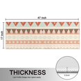 thumbnail image 5 of Kitchen Rugs Sets Of 2,Soft Colored Geometric Pattern Anti Fatigue Kitchen Mat Rugs Non Slip Washable,Decorative Kitchen Floor Mats for Kitchen,Sink,Laundry,17"X47", 5 of 5