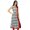 Black, variant on Bimba Chic Style Casual Dress Sleeveless Printed Cotton Kurta Kurti Clothing
