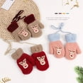 thumbnail image 3 of Diconna Mitaines pour Bébé, Tout-Petits, Motifs d'Orignal de Noël, Gants d'Hiver, 3 of 9