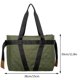 thumbnail image 2 of Paquete Informal Paquete casual unisex Bolso ligero con entramado de diamantes a prueba de agua para viajes de compras, 2 of 8