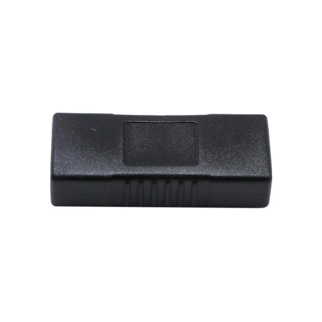 Adaptador acoplador USB 3.0 Sunnimix hembra a hembra negro