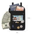 thumbnail image 3 of Soidarity Bolsa multifuncional para pasaporte con cuello colgante, bandolera RFID, bolsa de almacenamiento de un solo hombro, funda protectora para Ropa Deportiva, Zapatos Soidarity OD008936-00, 3 of 6