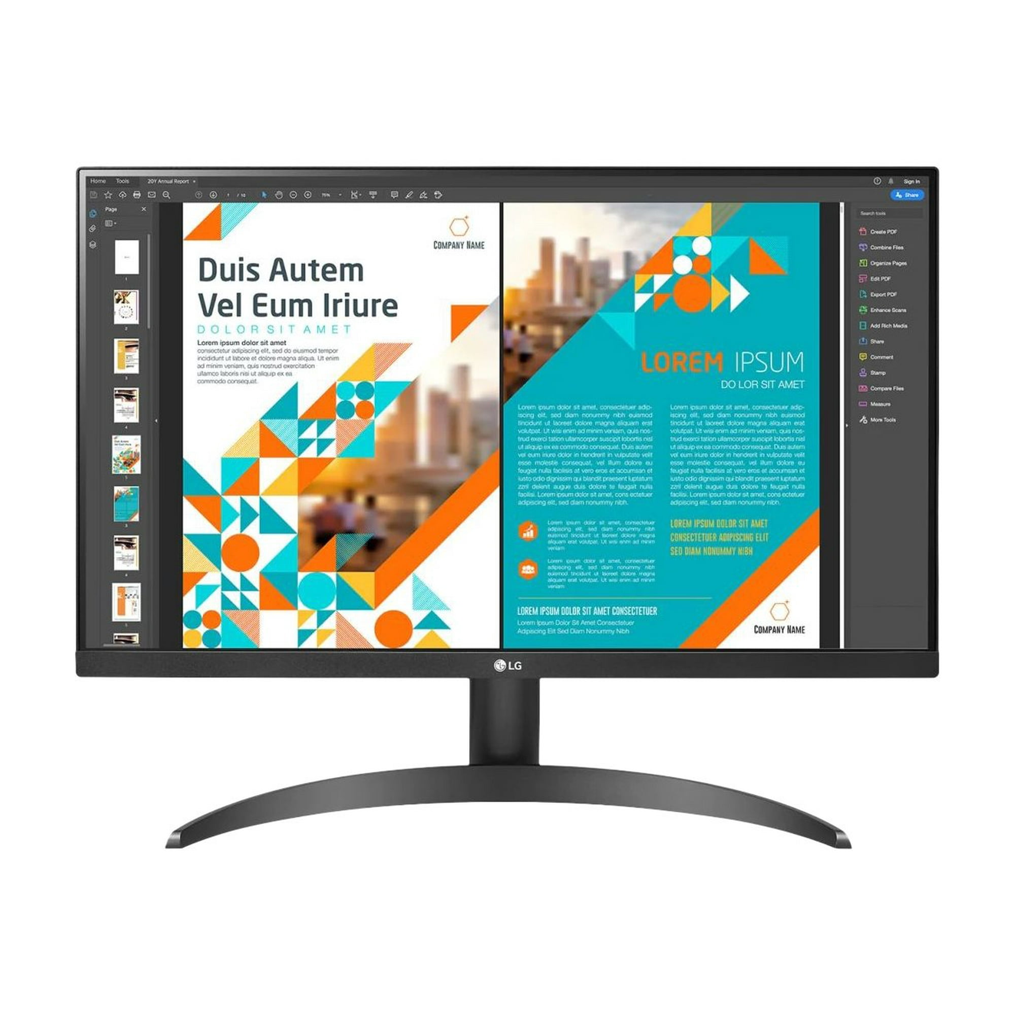 LG 24QP500 23.8インチ 2560×1440 WQHD モニター LG 24QP500-B - LED monitor - 24