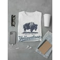 thumbnail image 3 of Smartprints Mens Graphic Tee - American Bison Yellowstone - Regular Fit 100% Cotton, 3 of 4