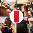 thumbnail image 2 of Tapis en Silicone Résistant à la Chaleur Pochette Fer à Friser Outil Lisseur Cheveux Chauds, Rouge, 2 of 9
