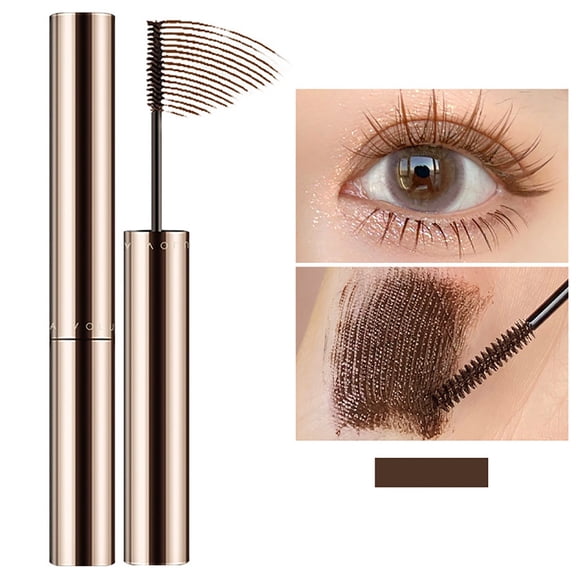 Kokovifyves Women's Beauty and Makeup Mascara Waterproof Sweatproof Lengthening Curling Fine Comb Smudgeproof Mascara Long-lasting