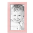 thumbnail image 2 of ArtToFrames 8" x 14" Pink Picture Frame, 8x14 inch Pink Wood Poster Frame (WOM-4120),  Pack, 2 of 7