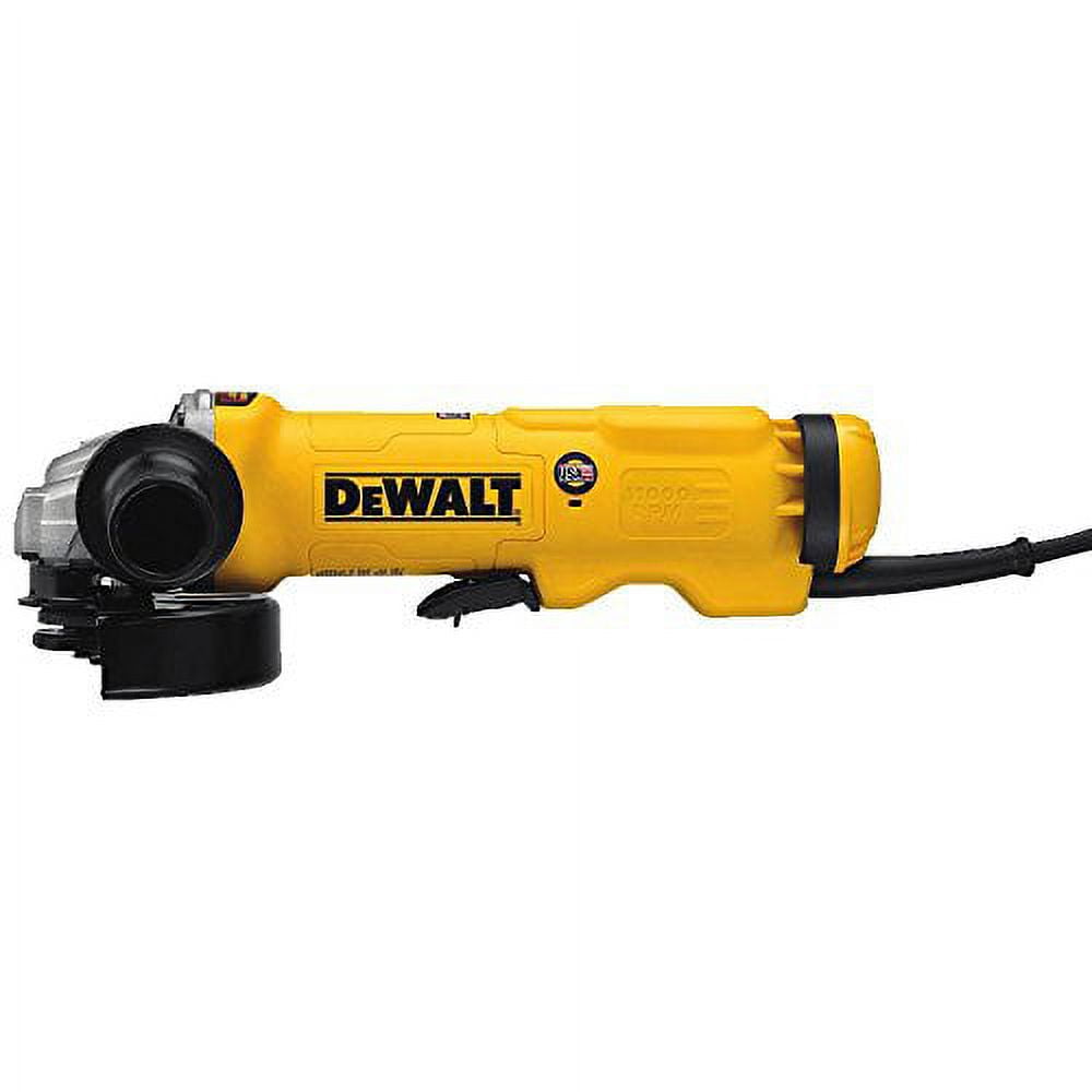 DEWALT - DWE43114N - 4-1/2 In.(115mm)- 5 In. (125mm) High Performance Paddle Switch Grinder with No Lock On