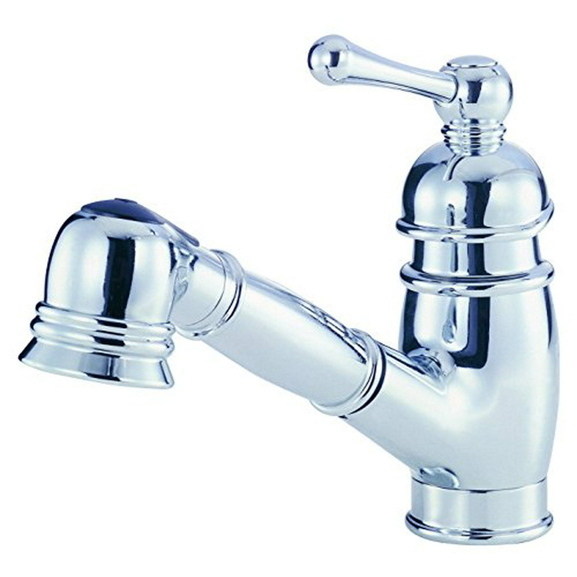 Danze D457714 Opulence Single Handle Pull Out Kitchen Faucet