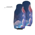 thumbnail image 6 of Fotbe Cloud Cute Rabbit Pattern Automotive Seat Covers for Cars Trucks and SUVs – Car Seat Covers for Front Seats,Protective Seat Covers,Vehicle Seat Covers, Set of 2, 6 of 9
