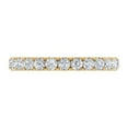 thumbnail image 3 of 1/2 Carat Round Diamond Wedding Band Ring in 14K Yellow Gold (Ring Size 8.25), 3 of 6