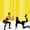 Yellow, variant on Lumivox 20 Pcs Resistance Bands Resistance Loop Exercise Bands Exercise Equipment Elastic Drap Ring for Women and Men Home Fitness, Gym, Yoga
